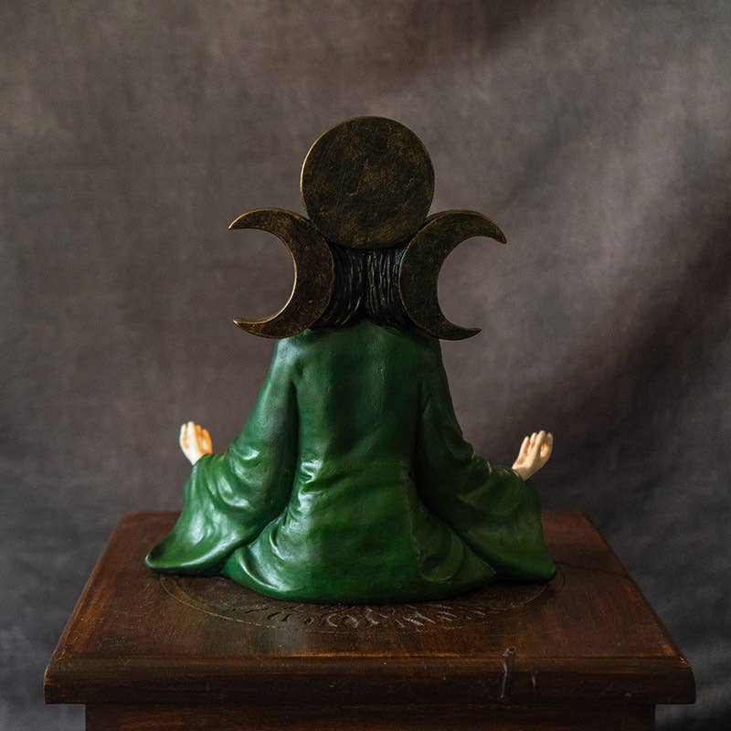 Pacific Trading - Wholesale Candle Holder - Triple Moon Witch Votive Holder7