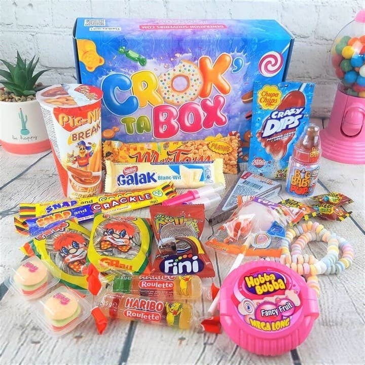 Génération Souvenirs - Wholesale Gummy - Crok' Ta Box - 90s candies