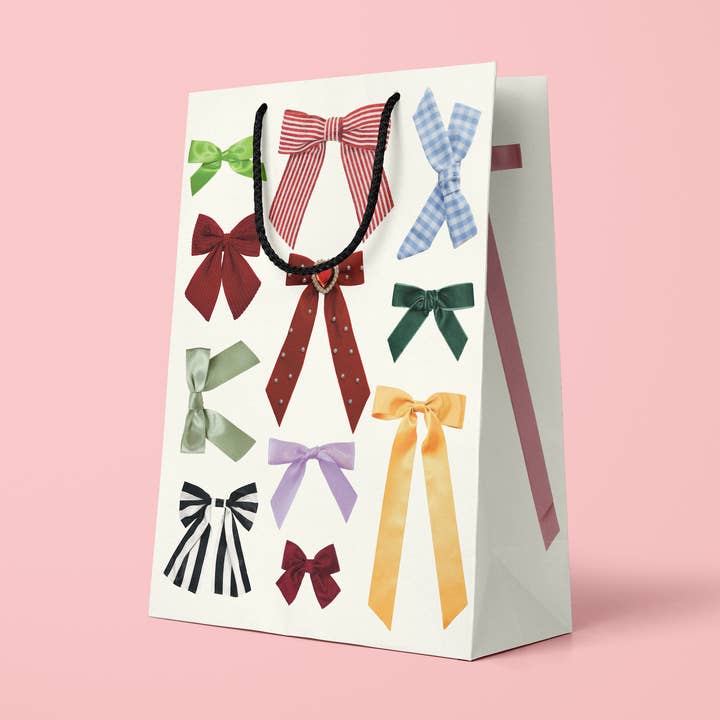 Saco de Presentes Bows Bows Bows por atacado de Bon Femmes