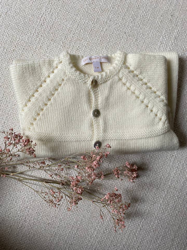 LES ENFANTINES - Wholesale Jumpsuit - Baby - White venison meringue combination4