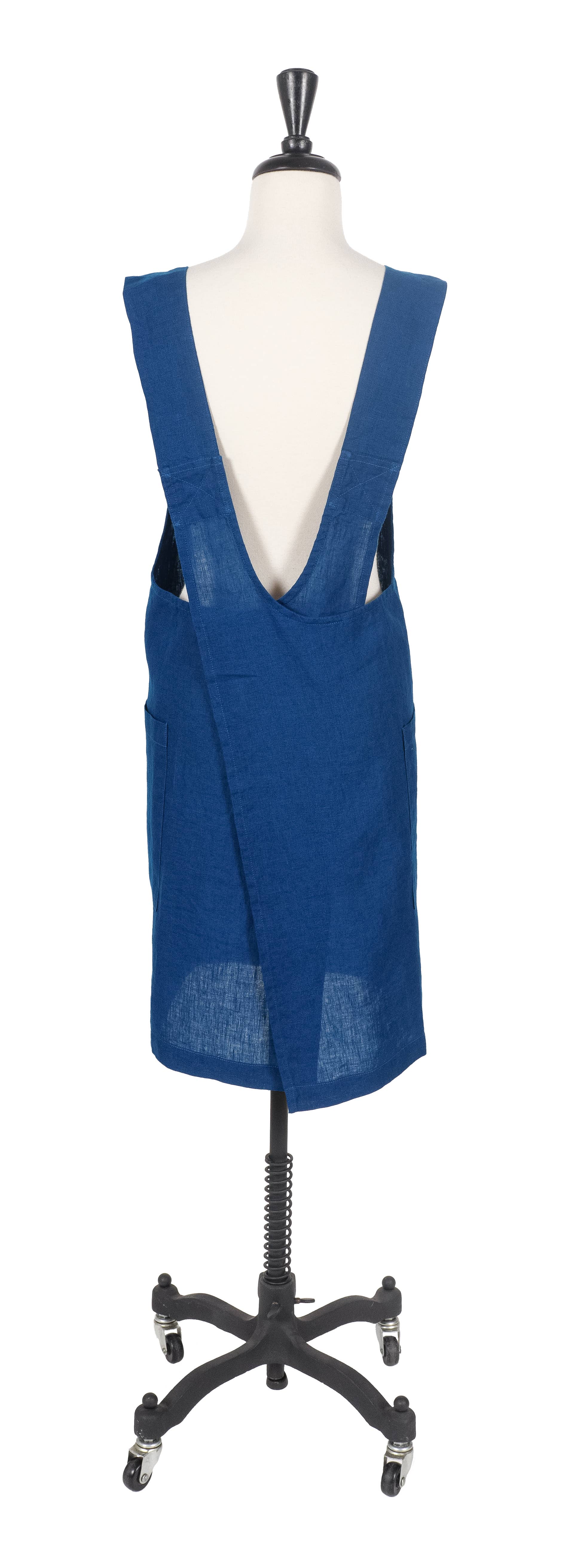 KAF Home - Wholesale Apron - KAF Home Firenze Stone Washed Linen Cross Back Smock Apron15