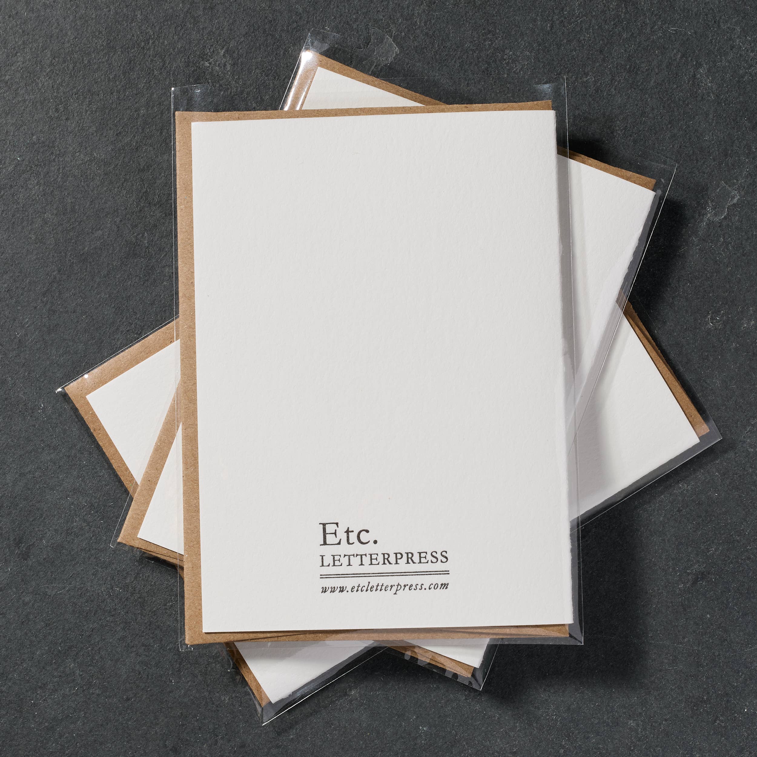 Etc. Letterpress - Wholesale Friendship Card - I Get By With A Lot Of Help From My Friends Card1