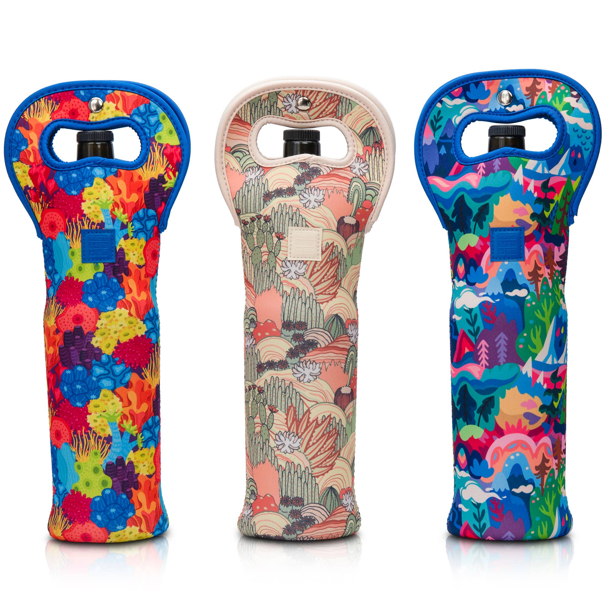 MADE EASY KIT – wholesale Wine tote – Made Easy Kit Insulated Wine Tote Neoprene Carrier Set of 310