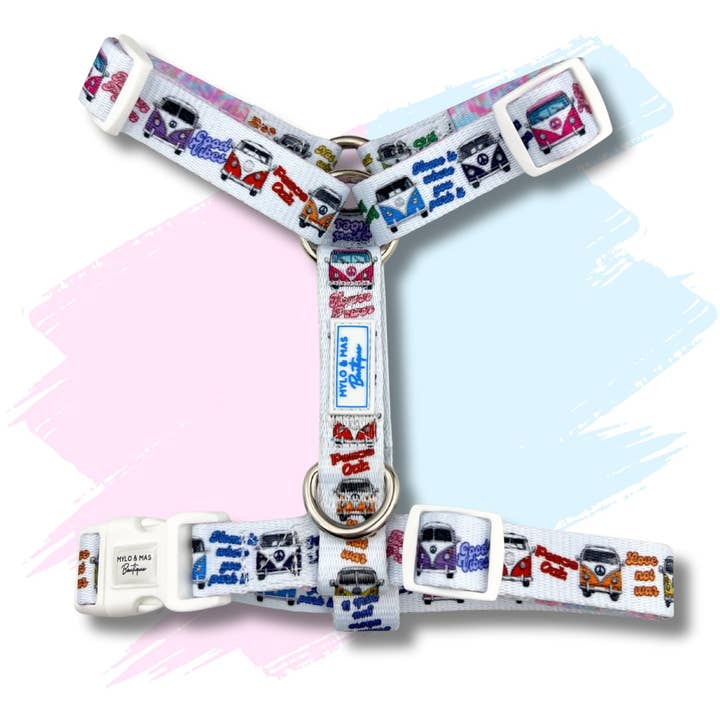 Hundesele - Hippie Van Life for engroshandel hos Mylo and Mas Boutique