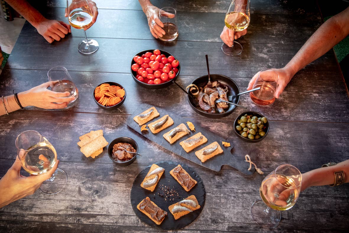 La Truitelle – wholesale Fisk/skaldjur – Liten bergöring med rapsolja och wasabi2