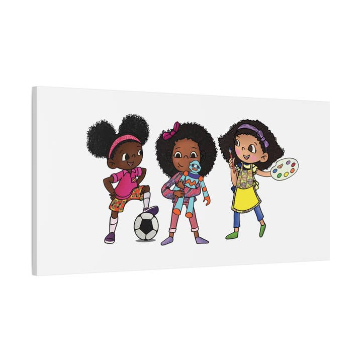 Ikuzi Dolls - Wholesale Art Print - Kids & Baby - Kids' Canvas Wall Art - Playful Characters for Creative Spaces108
