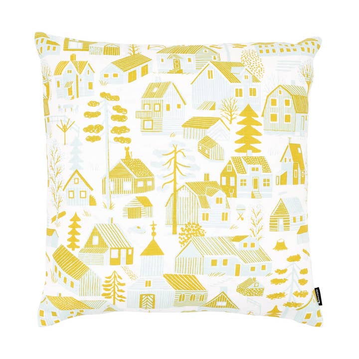 Mökkilä Yellow Cushion Cover for wholesale by Kauniste