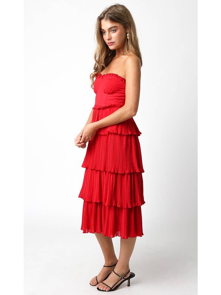 Olivaceous - Wholesale Dress - Women's - Veronica Dress17