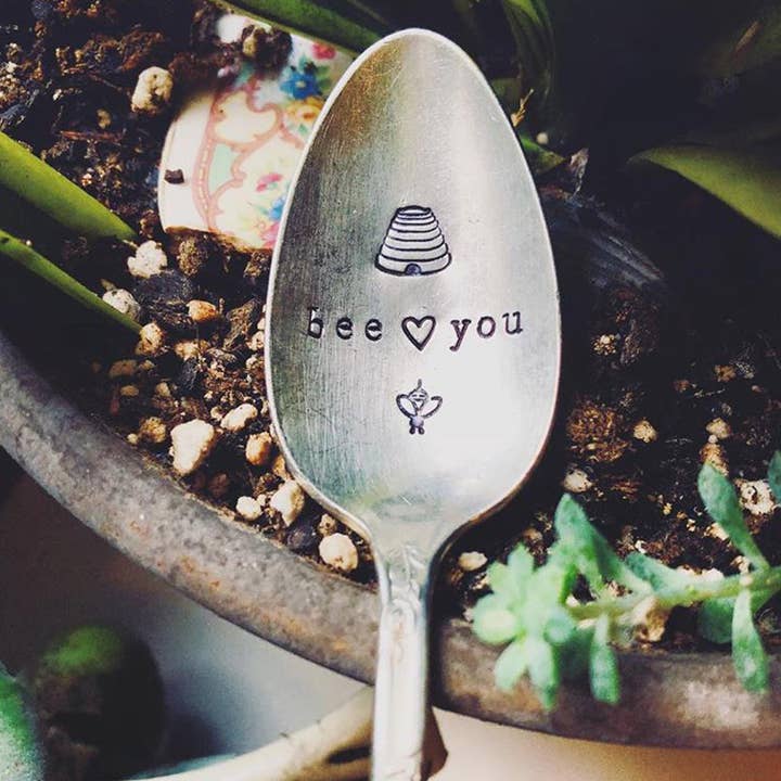 Bee You Spoon for wholesale by Sweet Thyme Design