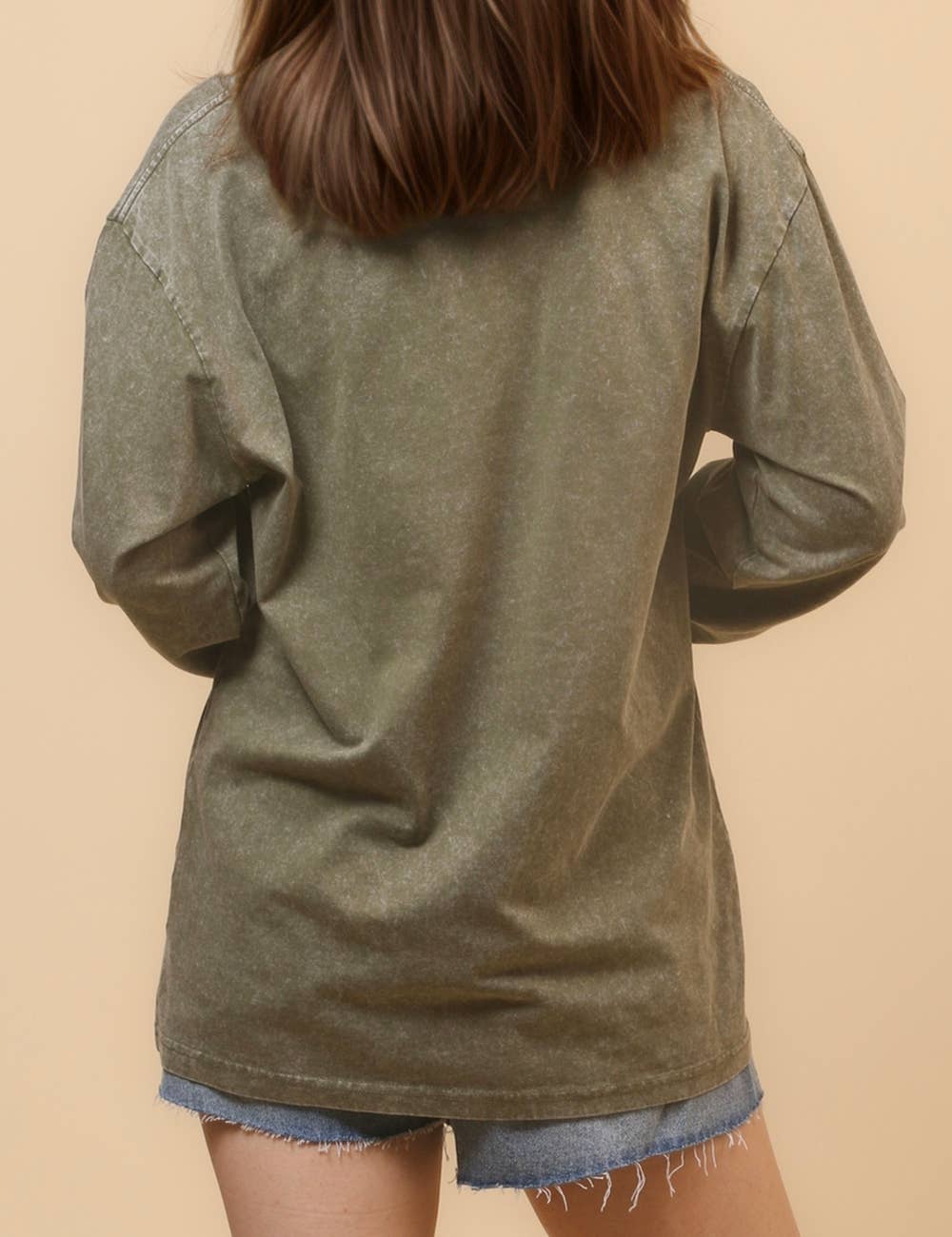 Sweetkama – wholesale Sweatshirt – Women's – Ladies Solid Color Crew Neck Sweatshirt SKT465213