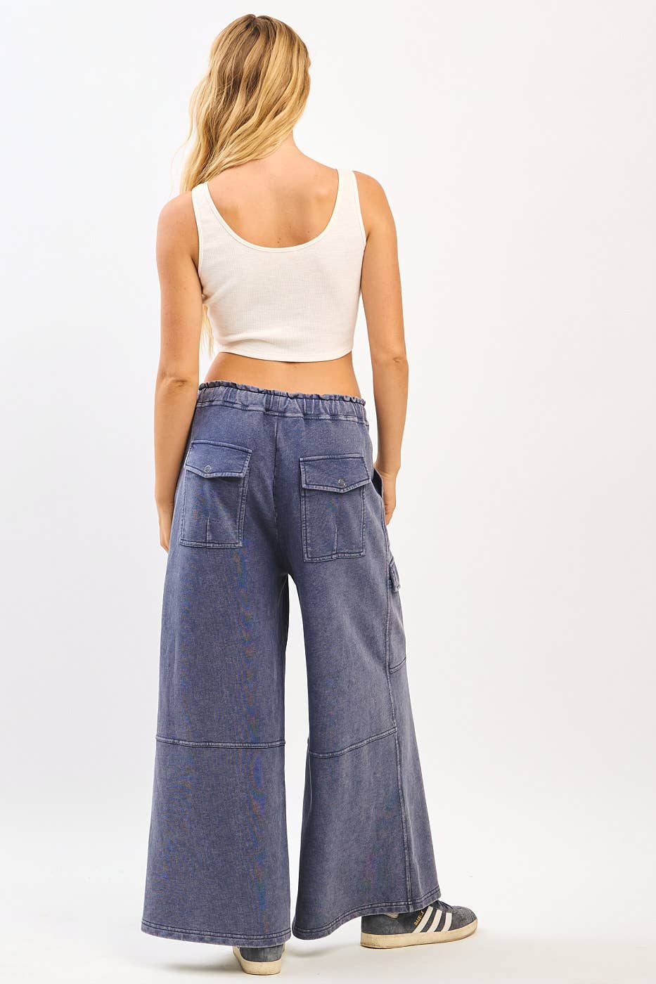 mittoshop – Calças - Mulher por atacado – CALÇAS DE PERNA LARGA DE CINTURA LARGA COM ELÁSTICO FRANCÊS FELPUDO25