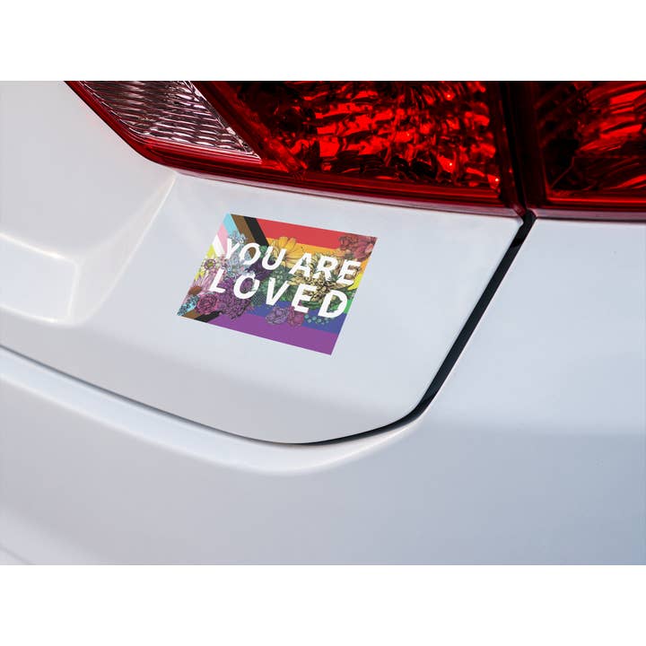 Transpainter - Wholesale Sticker - You Are Loved Sticker | LGBTQ Pride Gifts | Pride Flag Decal7