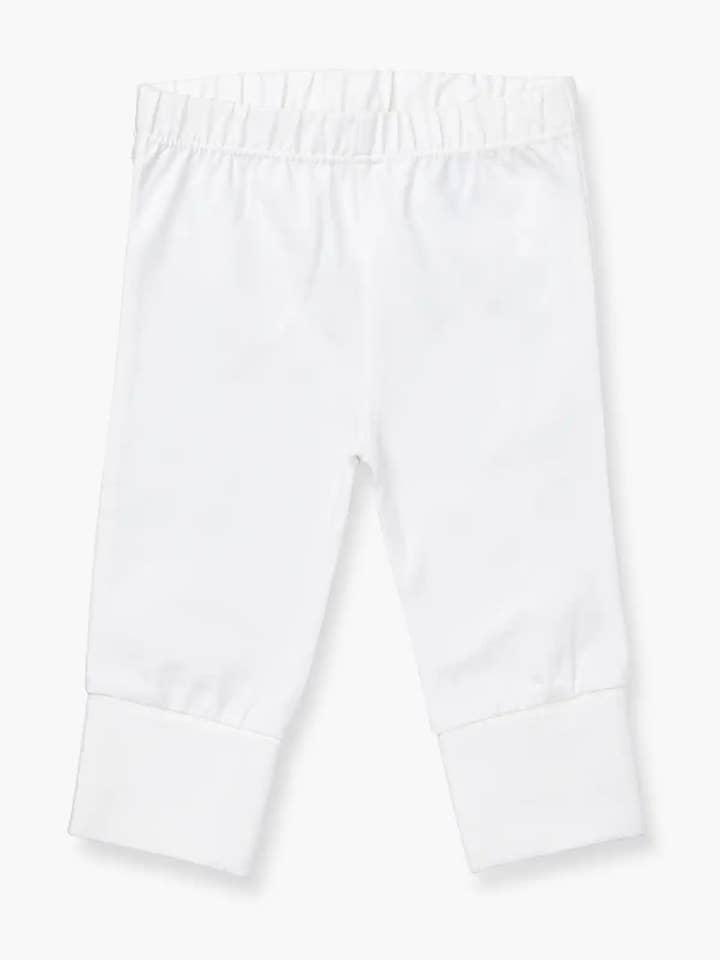 Hola Baby Pant_White para venta al por mayor de Monica + Andy