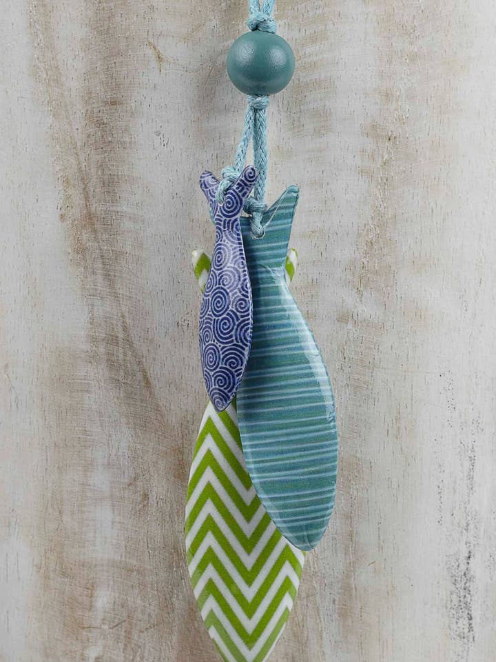 Colgante tres pescados para venta al por mayor de NOA ECCO