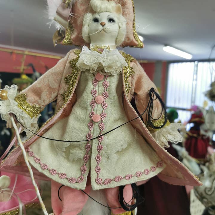 MARAEL - Wholesale Decorative Figurine - pair of Venetian cats