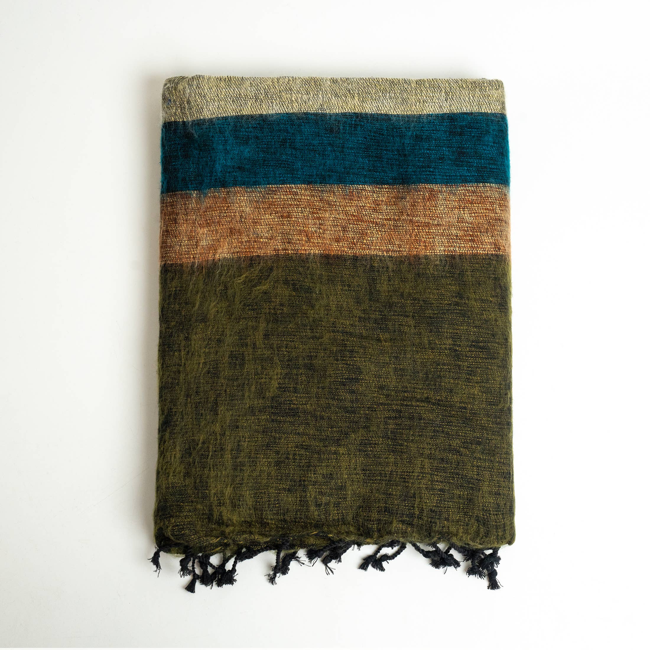 ART HIMALAYAN TRADING LTD - Vendita all'ingrosso Plaid - Coperta da viaggio extra morbida in lana di yak, 14,6 x 96", fatta a mano3