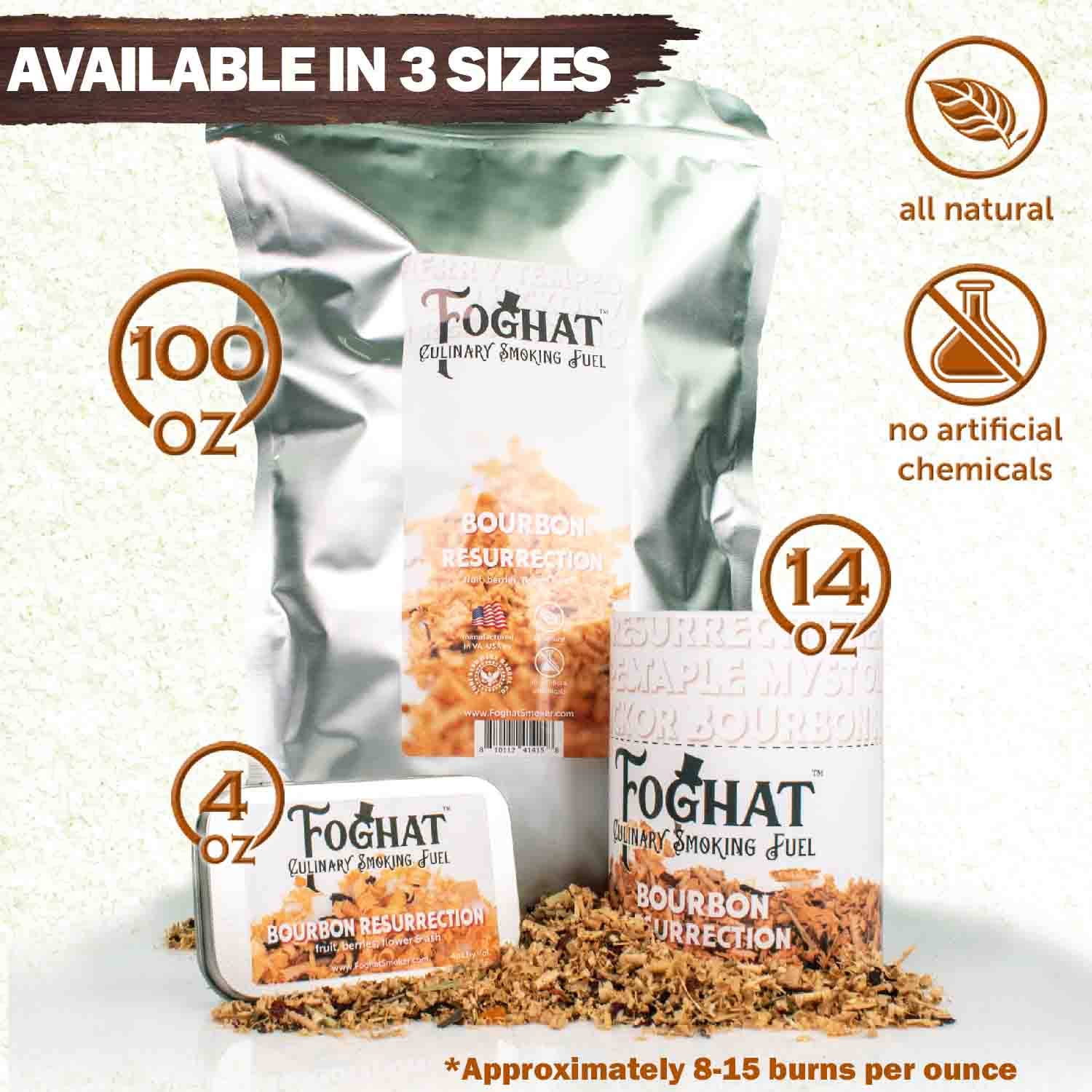 ThousandOaksBarrelCo. - Wholesale Bar Tool - Bourbon Resurrection - Foghat Culinary Smoking Fuel1