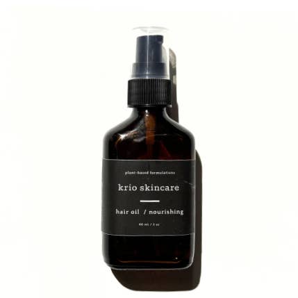 Luxury Hair & Beard Oil (2oz) for wholesale by krio skincare