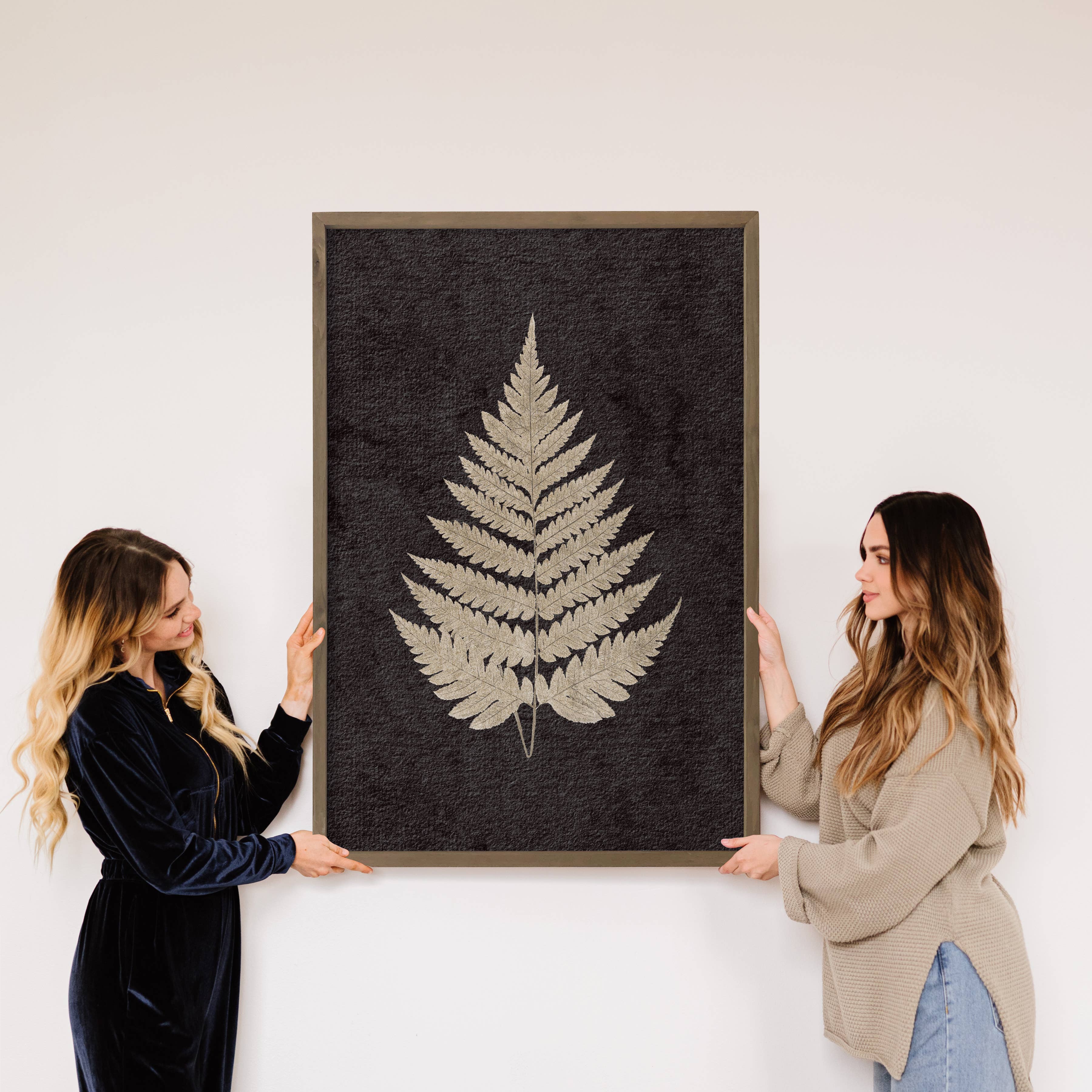 Hangout Home - Wholesale Art Print - Fern Leaf IV - Framed Nature Wall Art - Ranch House Wall Art2