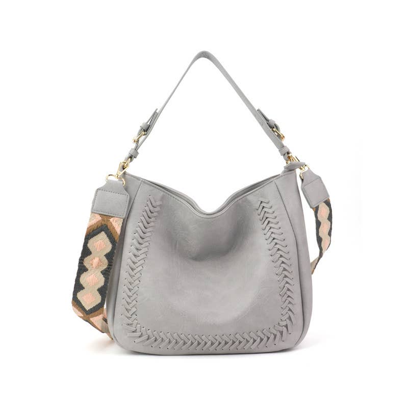 Babs + Birdie – Großhandel Messenger Bag – Damen – The Harper | Kuriertasche mit Kreuzstich15