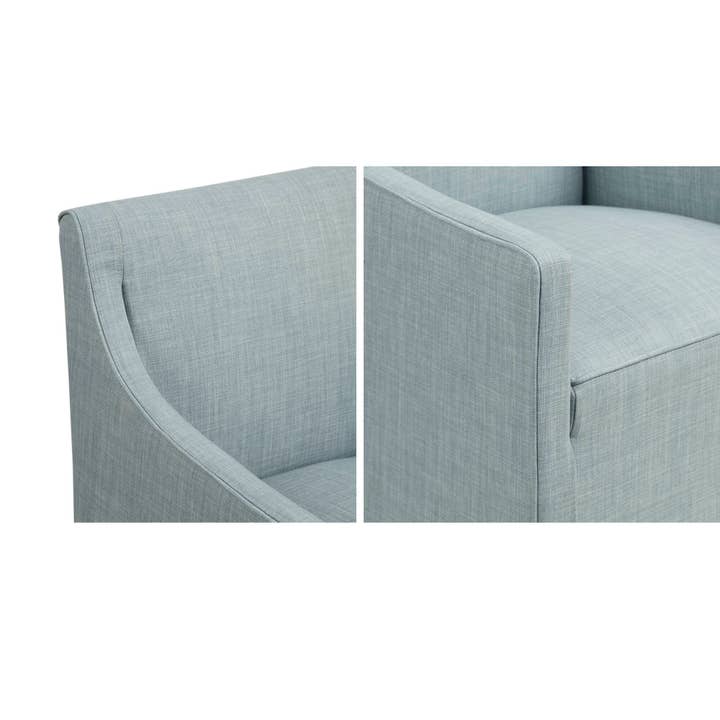 Olliix - Wholesale Chair - Blue Dining Arm Chair with Casters *3