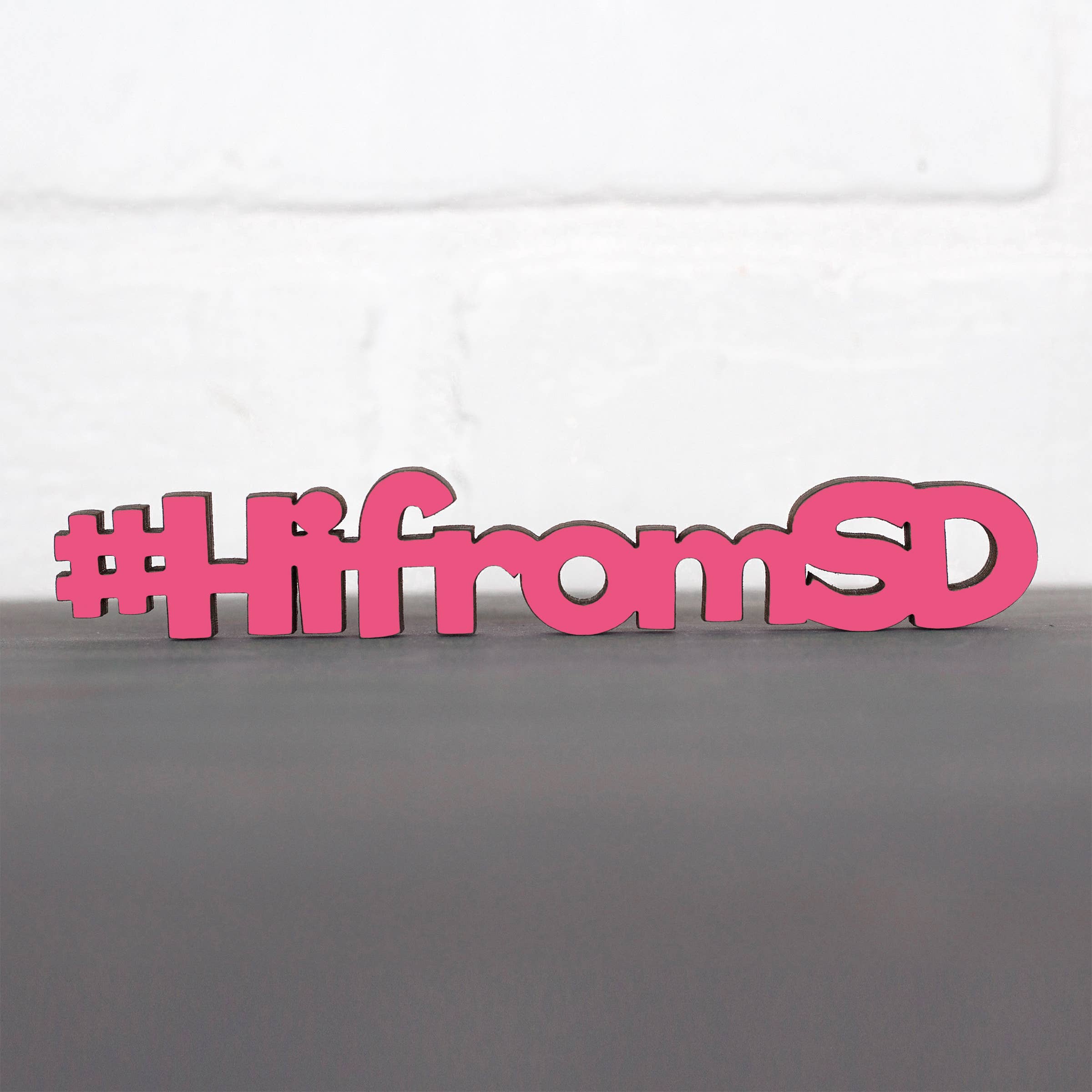 Spunky Fluff - Wholesale Magnet - Custom Tiny Word Magnets, Personalizable Wood Magnets16