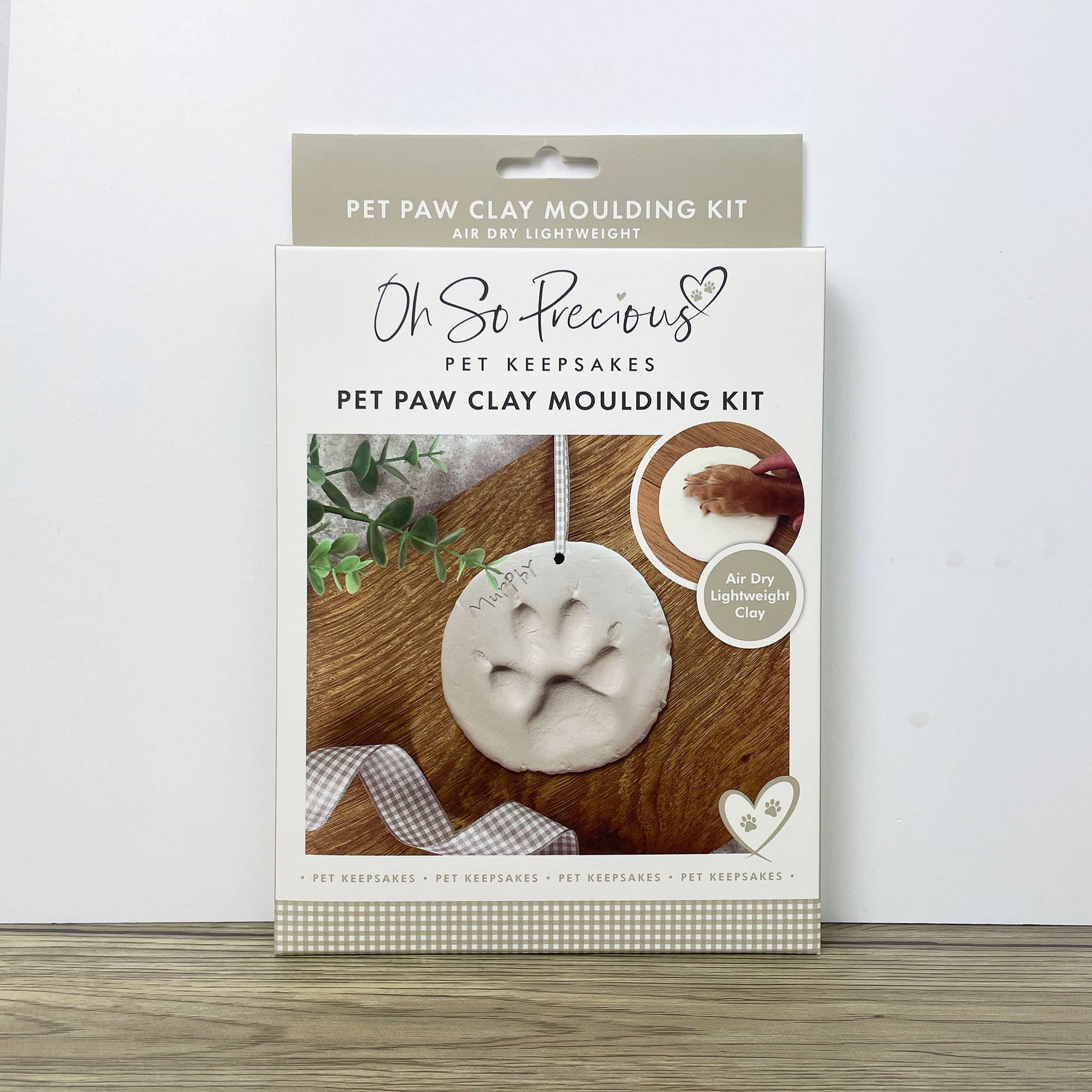 The Lovely Gift Group - Wholesale DIY Craft Kit - Clay Pet Paw Impression Moulding Kit5