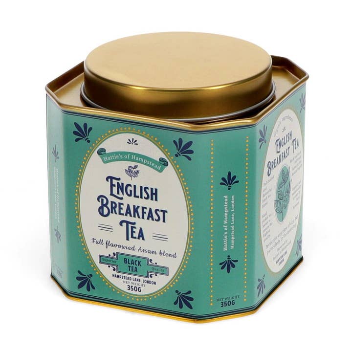 Metal Tea Caddy - English Breakfast for wholesale by Rex B2B - UK