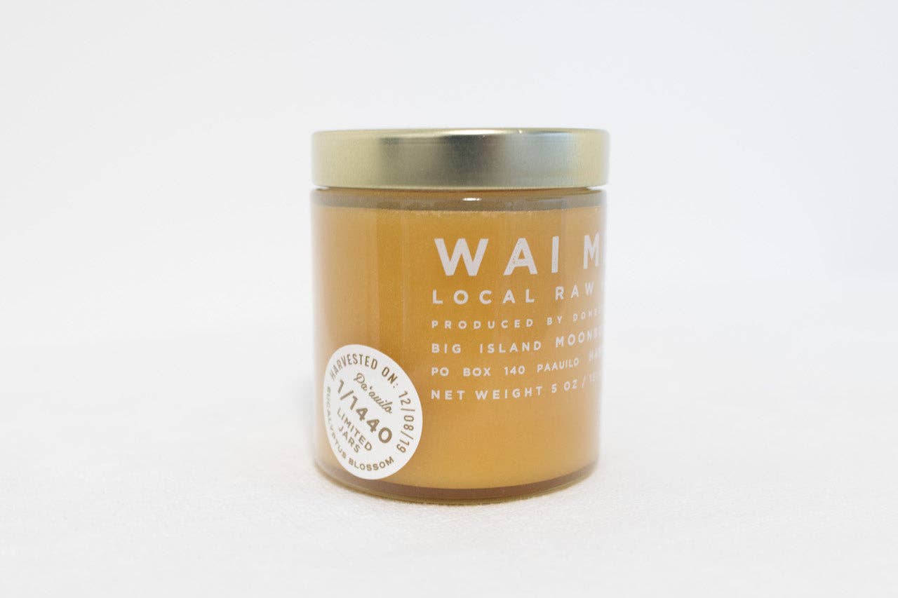 Wai Meli - Big Island Moonbow Farms L.L.C. - Wholesale Honey - Eucalyptus Blossom Honey - 5 oz2