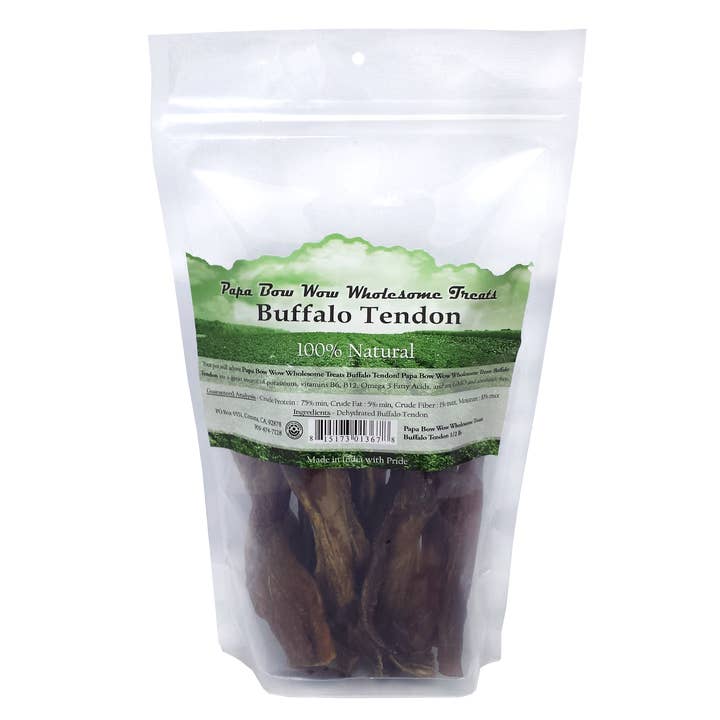 Canine Caviar - Wholesale Pet Treats - Dog - Papa Bow Wow Wholesome Treats Tendon 6" 0.5 lb1