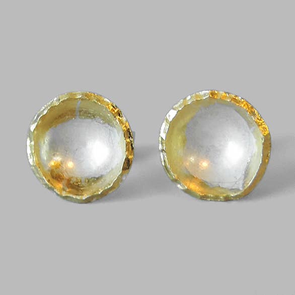 Handgefertigte Broken Top Nieten aus gemischtem Metall für den Großhandel von McKenzie Mendel Jewelry