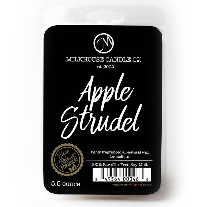 5.5 oz Wax Melts: Apple Strudel for wholesale by Milkhouse Candle Company