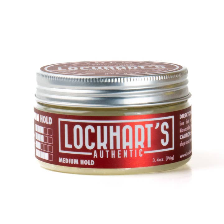 Lockhart's Authentic Grooming Company, LLC - Wholesale Hair Pomade - Men's - Lockhart's Medium Hold Pomade