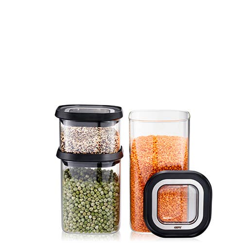 Recipientes de armazenamento de alimentos Despensa, conjunto de 3 partes por atacado de Gefu GmbH