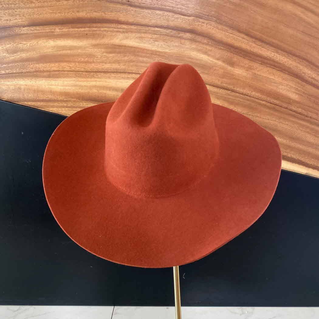 Queens INC - Vente Chapeau de cowboy – femme - Chapeau de cowboy classique en laine australienne de qualité supérieure7