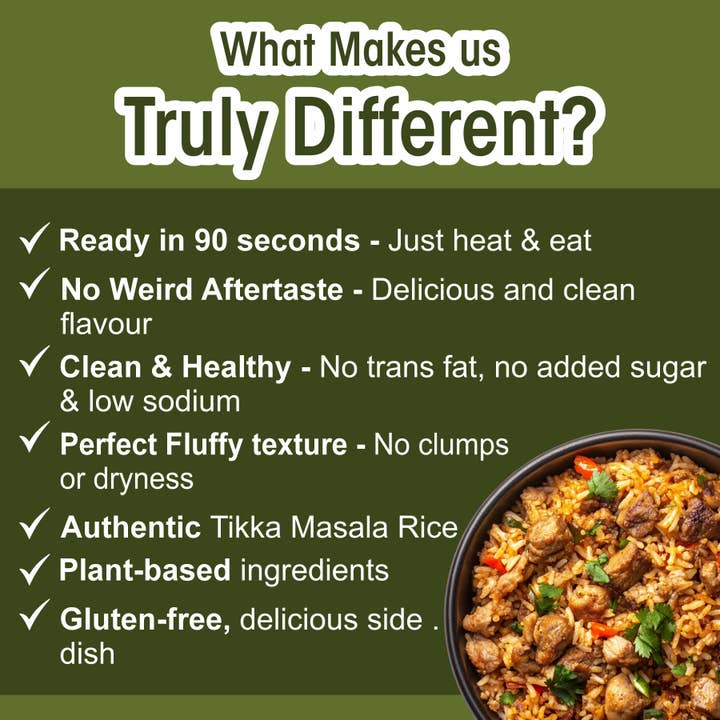 Regal Kitchen Foods - Wholesale Rice - Eat Regal Tikka Masala Rice - 8.8 Ounce4