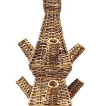 The Enchanted Home - Venta al por mayor Macetas - Tulipière de mimbre0