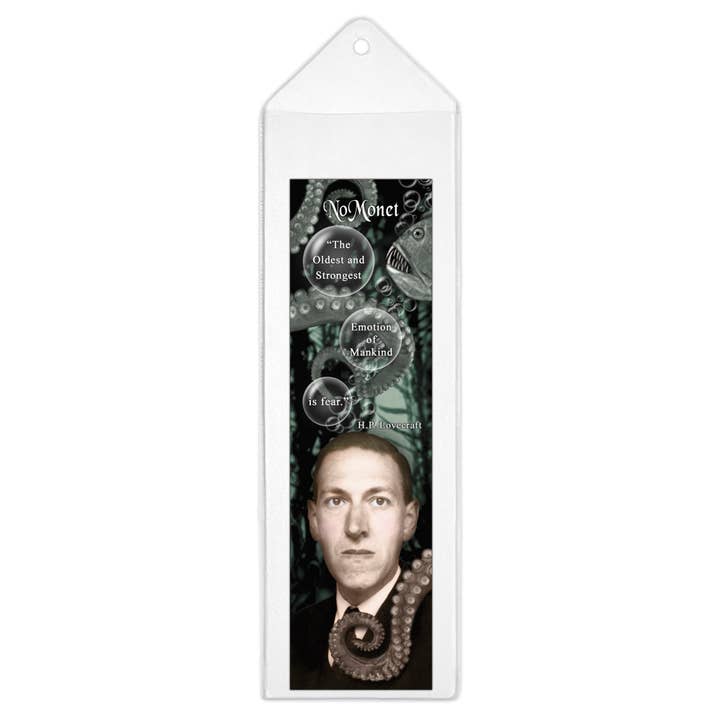Bookmark: H.P. Lovecraft for wholesale by NoMonet