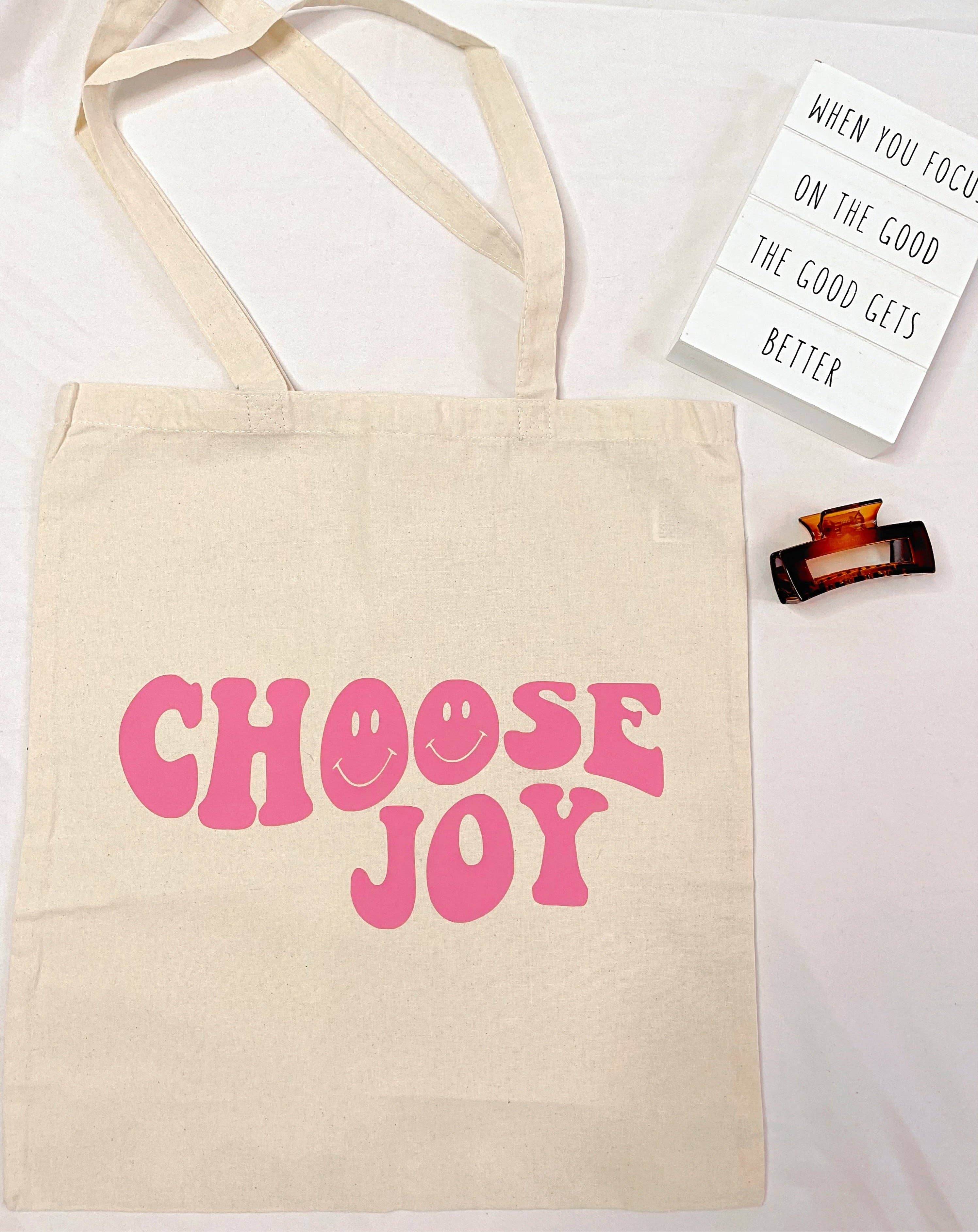 Apparel for God LLC - Wholesale Tote Bag - Women's - Choose Joy  |  tote bag0