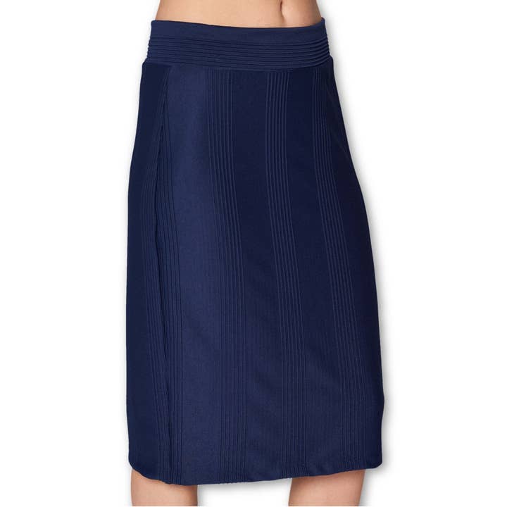 LKLUV – Großhandel Rock – Damen – Hergestellt in den USA — Stretch-Bleistiftrock mit hoher Taille4