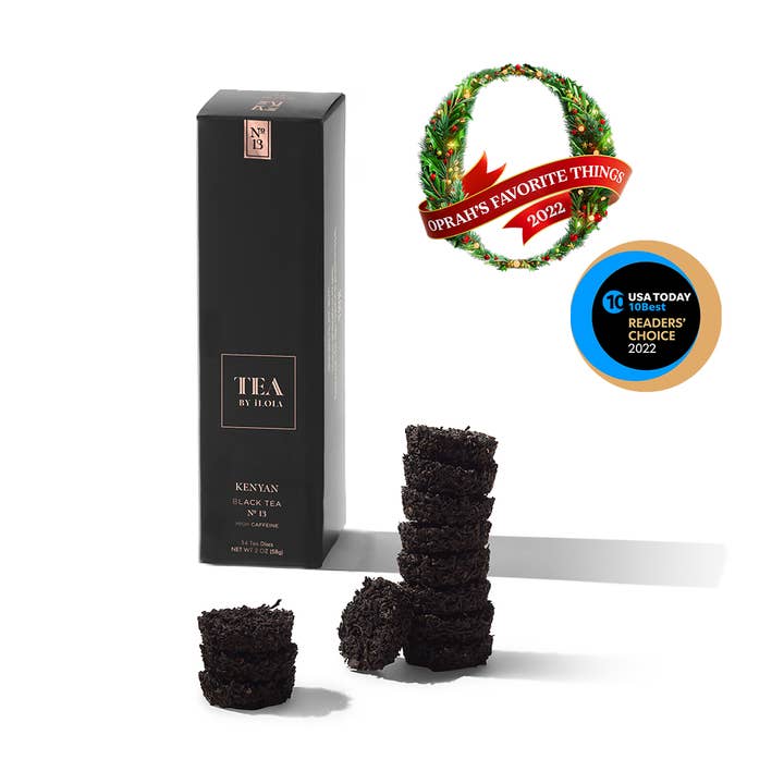 Kenyan No. 13 – Bold Single-Origin Probiotic Black Tea Discs for wholesale by iLOLA Tea