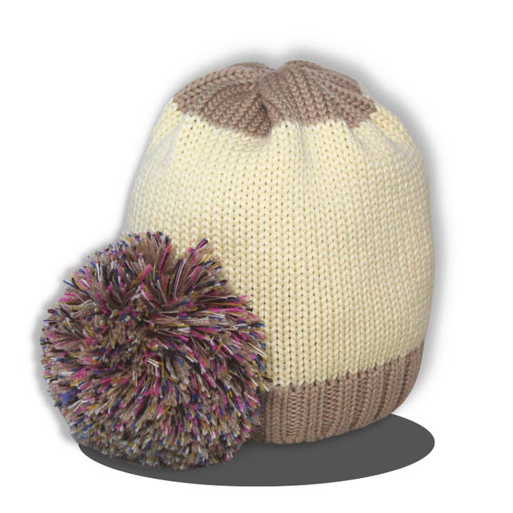 Patty, winter cap, children, 100% merino, Pom Pom for wholesale by Tundem