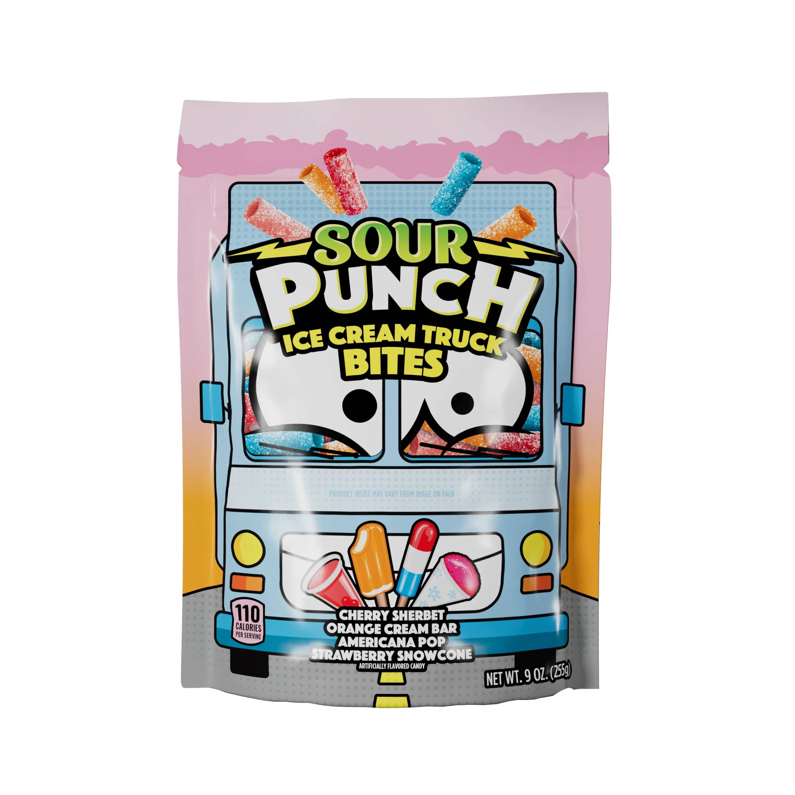 Long Island Candy Factory – Engroshandel Vingummi – Sour Punch Is Popsicle Smag Lastbil Bidder 255 g Pose
