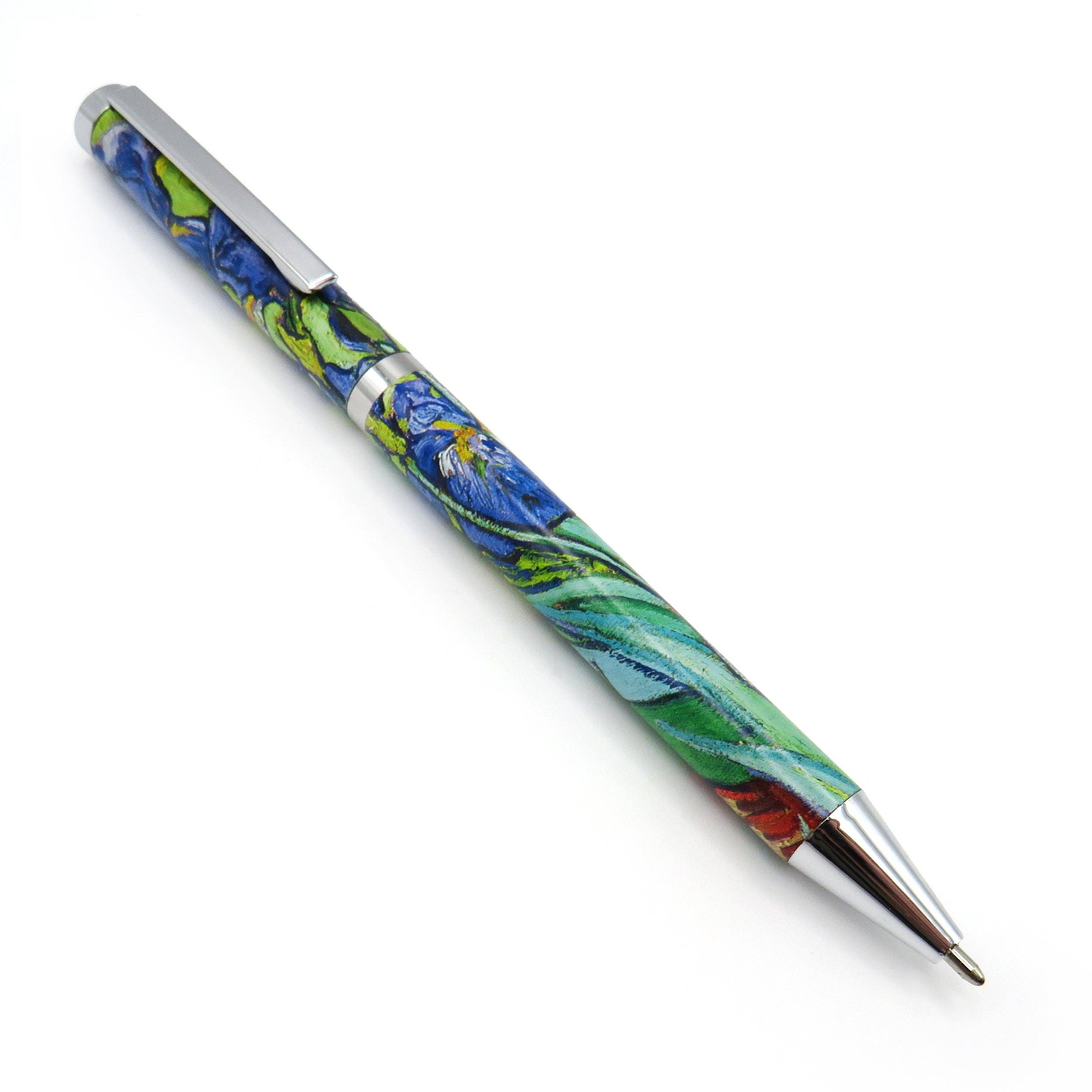 Robert Frederick Ltd - Vente Stylos - Stylo à bille Van Gogh Iris dans coffret cadeau1
