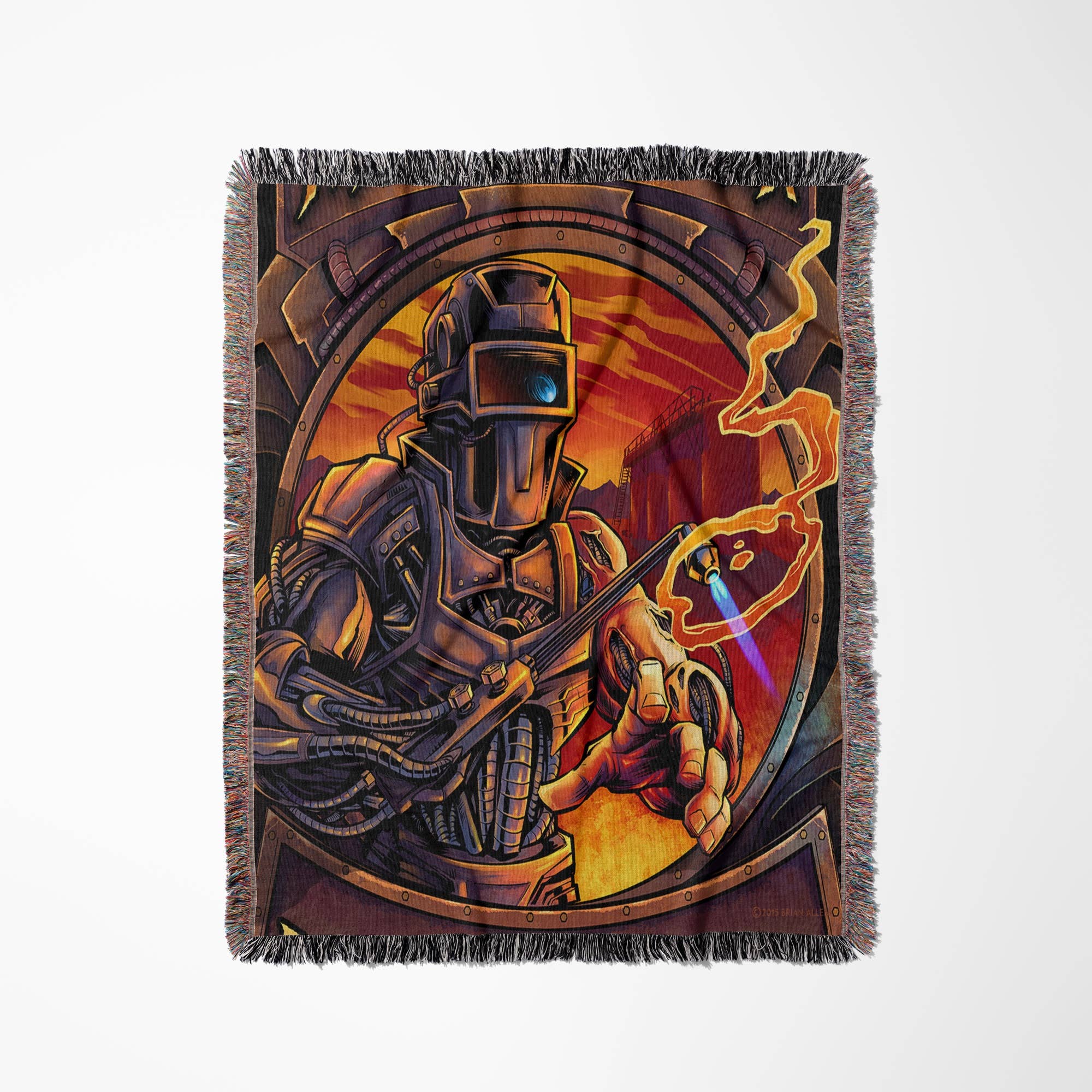 3dRose – Engroshandel Tæppe – 3dRose, Svejser der er en maskine, der bruger et svejseværktøj, Tæppe0