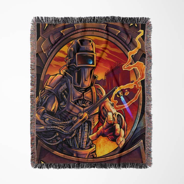 3dRose – Engroshandel Tæppe – 3dRose, Svejser der er en maskine, der bruger et svejseværktøj, Tæppe0