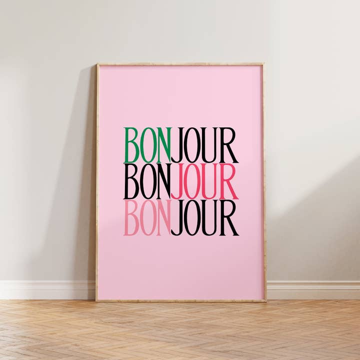 Lune Club - Wholesale Art Print - Bonjour Print