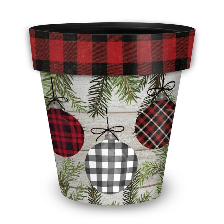 Patterned Ornaments Small Planter for wholesale by Briarwood Lane