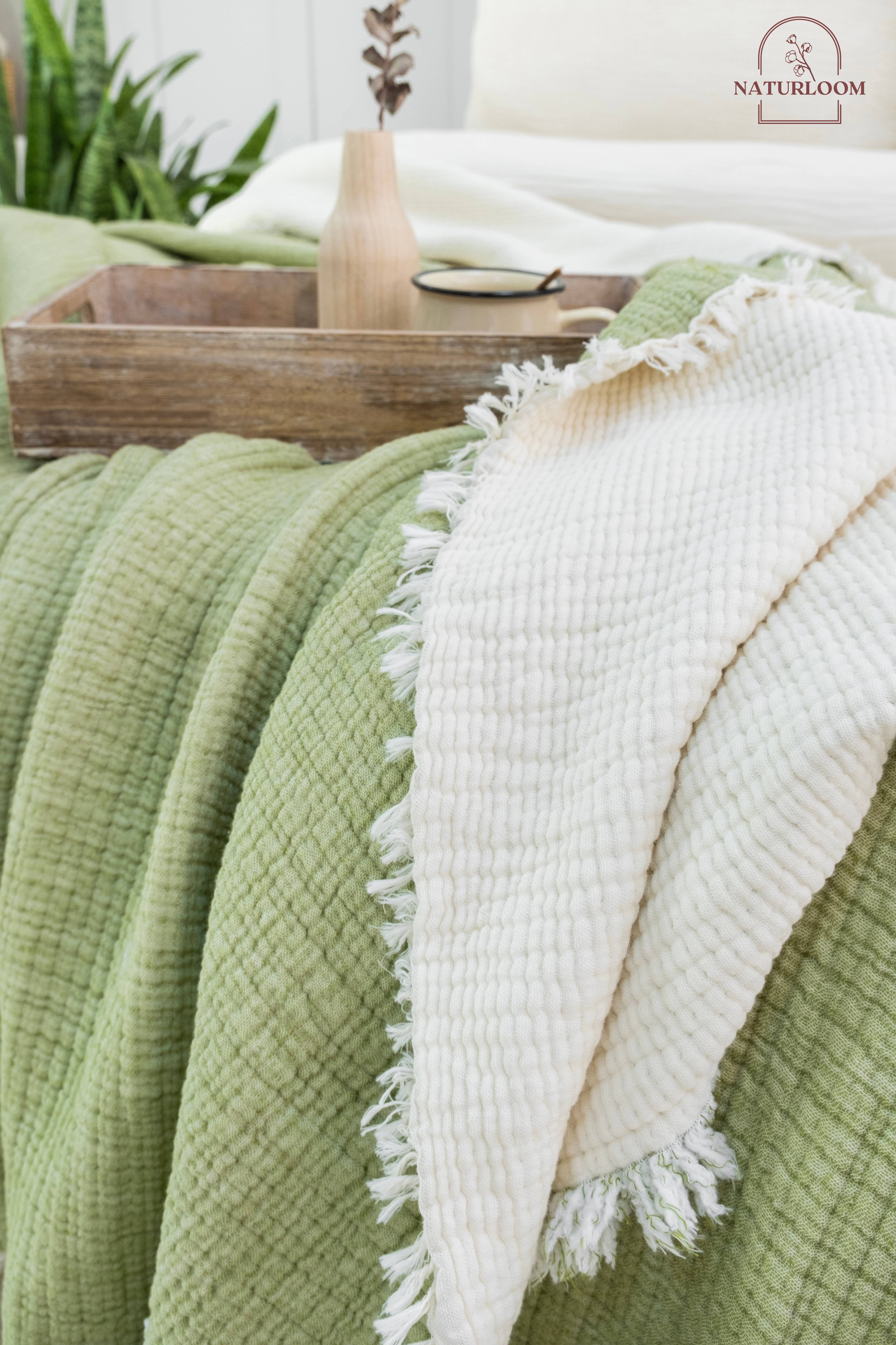 Naturloom - Wholesale Quilt - 8 Layer Organic Muslin Quilt GOTS Certified Breathable9