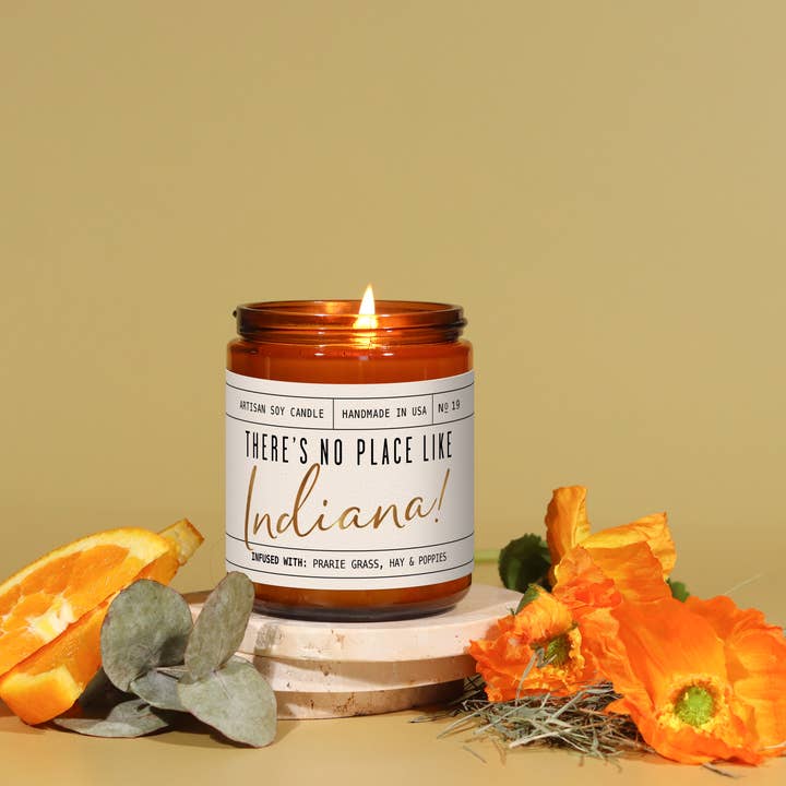 Soy and Sass – wholesale Burkljus – ”Det finns ingen plats som Indiana” sojavaxljus - statliga gåvor2